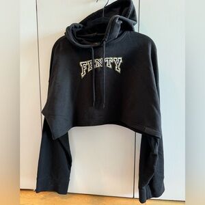 Rhianna’s Fenty Cropped Sweatshirt